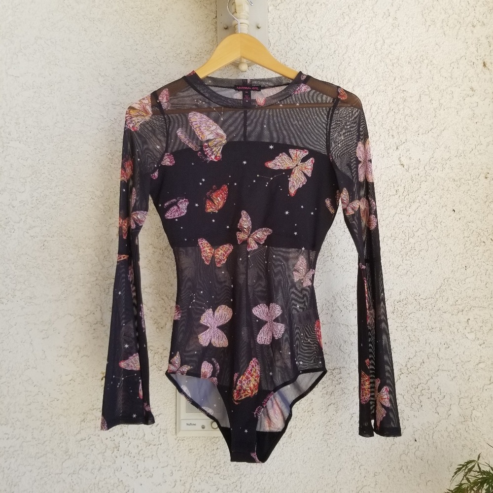 Material Girl Butterfly Constellation Bodysuit